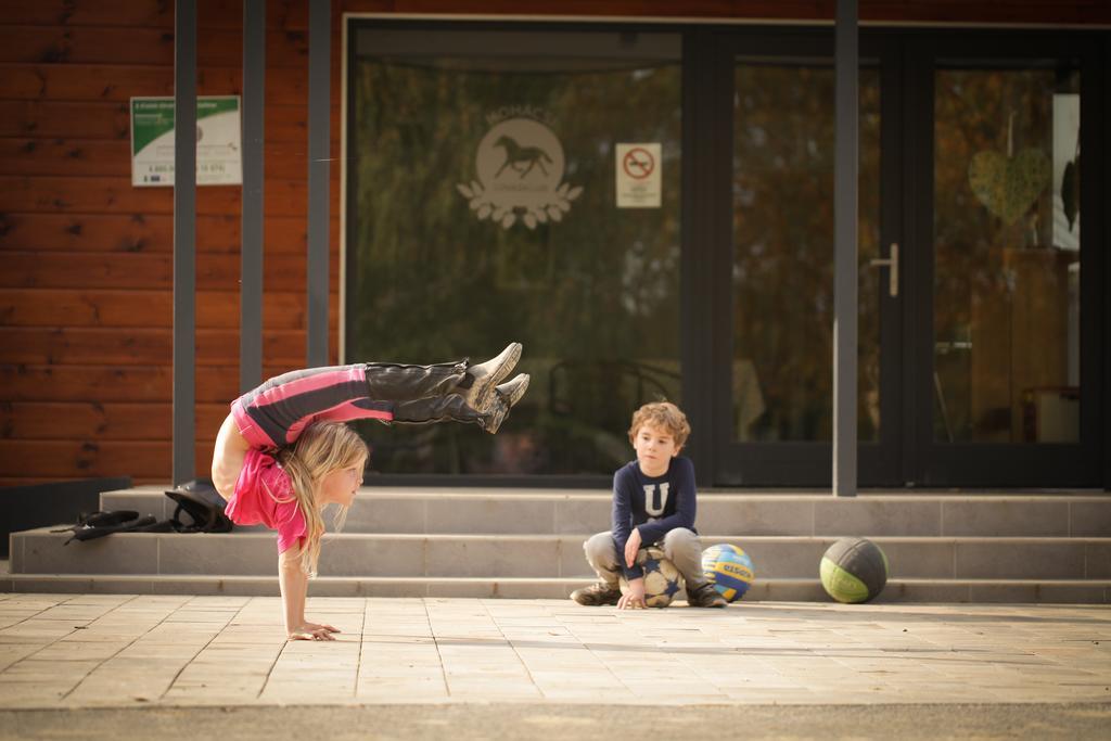Отель Mohacsi Wellness Vendeghaz Es Lovasklub Экстерьер фото